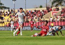 Bermain 10 Pemain, Persita Mampu Bungkam Persijap di Kandang dengan skor 1-2